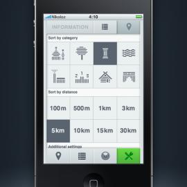 细致入微 VAO莫斯科地图导游界面