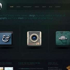 40个采用纹理背景的网站设计（二）