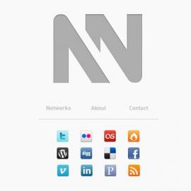 30个优雅的浅灰色网络名片设计