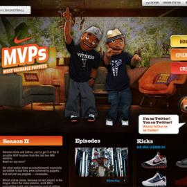 耐克MVPuppets第二季页面欣赏