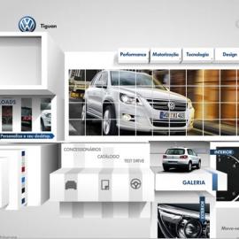 大众Tiguan新颖设计网站欣赏