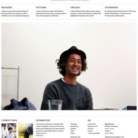 Inventory Magazine - Website设计欣赏