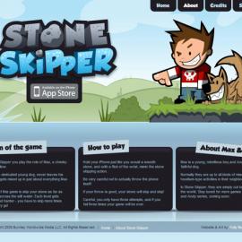 苹果iPhone应用游戏StoneSkipper