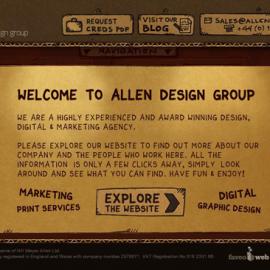 allen design group酷站欣赏