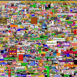 百万格子网milliondollarhomepage