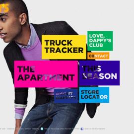 daffy‘s时尚网站欣赏