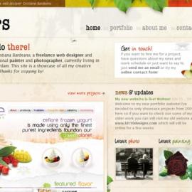 50个自然风创意网站设计