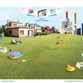 Digital Cameras Campaign - Samsung 酷站欣赏