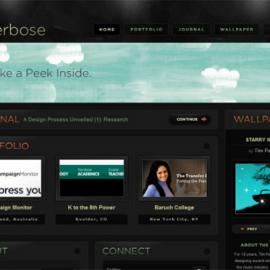 时髦的黑色设计网站欣赏