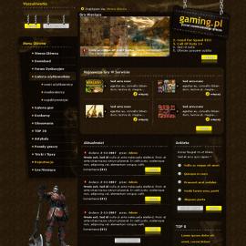 波兰Kamil简洁清爽型网站界面设计