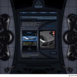 TonyHarris超酷金属质感网站作品欣赏