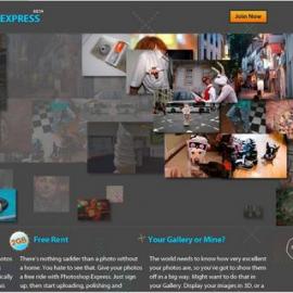 进入界面Adobe Photoshop Express界面欣赏