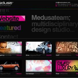 medusateam网站界面欣赏