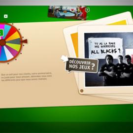 多色彩的网页界面欣赏