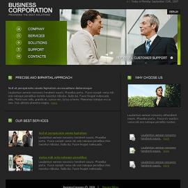 Bisinss corporation 网页设计