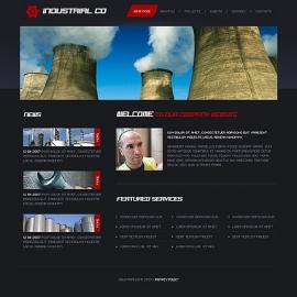 Inoustrirl ,co网页设计