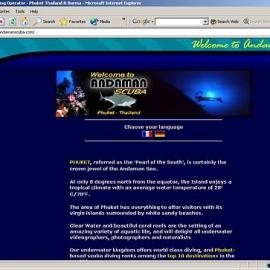 Dive Asia Pacific Diving 网页和界面设计