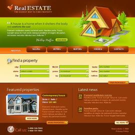Real estate 网页设计