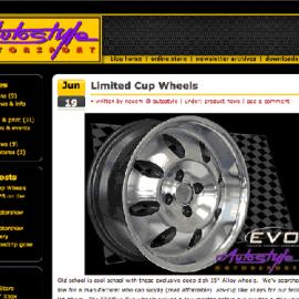 Autostyle motosport Blog 个人网页设计