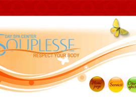 salon-souplease 网页设计