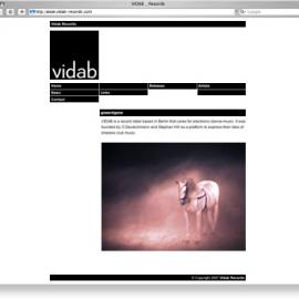 Vidab 网页设计