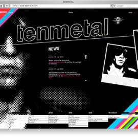 Flash portfolio website网页设计