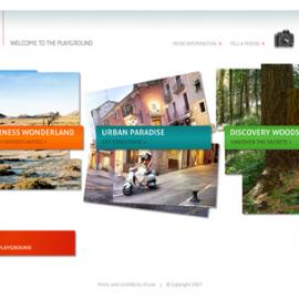 Canon EOS 400D的网站界面设计