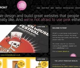 30佳暗调站点设计