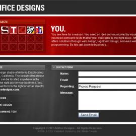Antonio Diaz网页设计