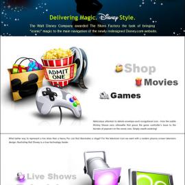 The Skins Factory 为Disney设计的icons