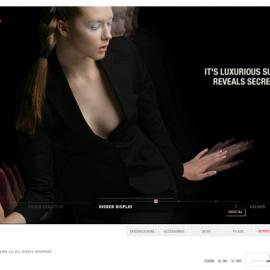 2007年LG巧克力手机网站界面欣赏