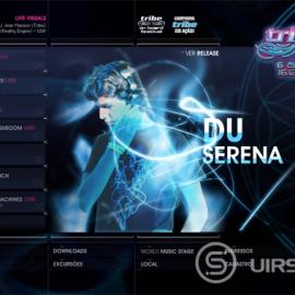 tribe绚丽的音乐网站设计欣赏