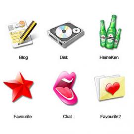 Volcano-navigation-icons设计欣赏