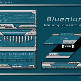 winamp播放器界面设计欣赏