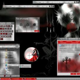 GothicLaceRomance桌面主题设计欣赏