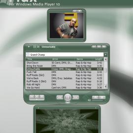 Flux Windows Media Player界面设计欣赏