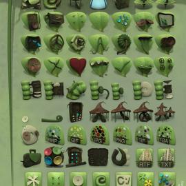 Secret Garden神秘花园ICON设计欣赏