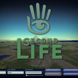 北美最佳人气网游《第二人生》的界面