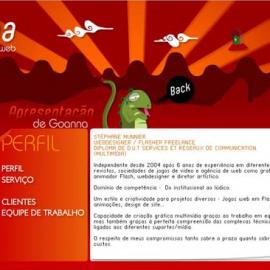 法国设计师GOANNA互动网页设计欣赏