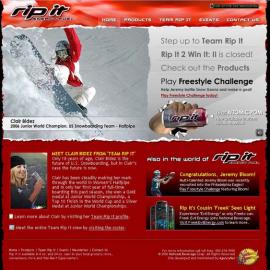 美国Agencynet公司网页设计