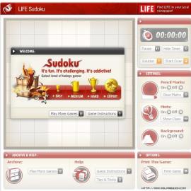 制作精良的游戏界面-Sudoku