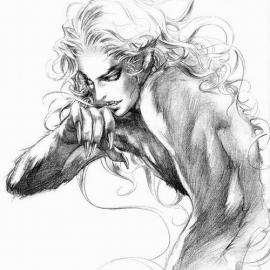 小岛文美之美原画集