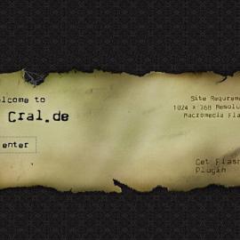 网页设计作品欣赏---cral.de