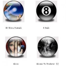 球形电脑游戏ICON