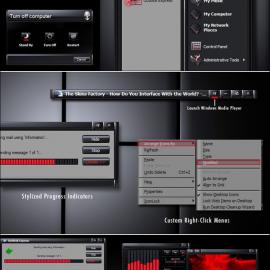Darkstar Windows 桌面主题