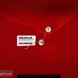 网页设计欣赏：AOMA展示红色的魅力