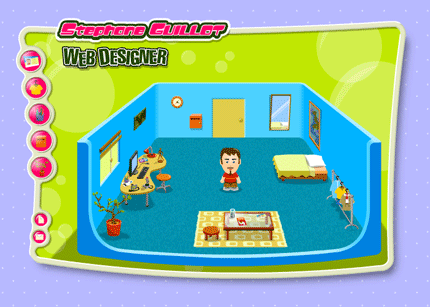 网页设计欣赏：stephaneguillot.com