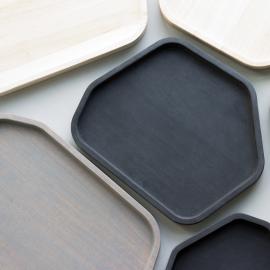 STONE WOODEN TRAY 几何形体餐盒设计