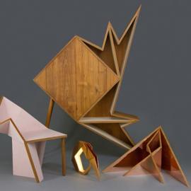 阿联酋设计师Aljoud Lootah创意几何家具设计