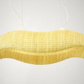 创意花生壳灵感的吊灯设计